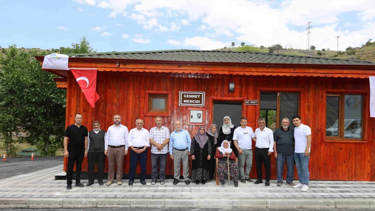 BÜYÜKPINAR MESİRE ALANI CENNET MESCİDİ İBADETE AÇILDI