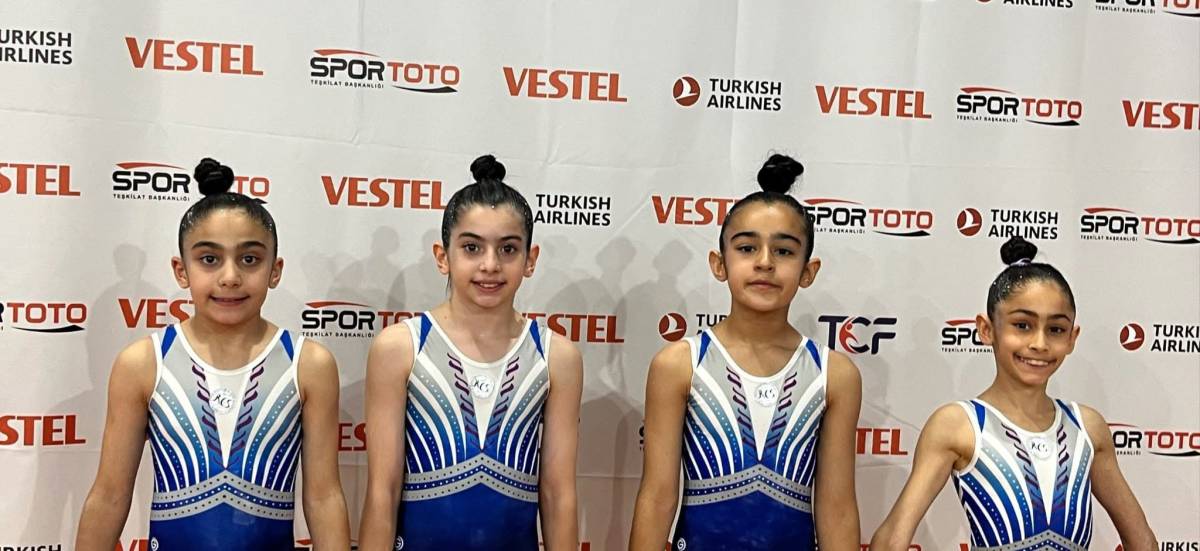 KAYSERİLİ CİMNASTİKÇİ KIZLAR SEM BARAJINI GEÇTİ