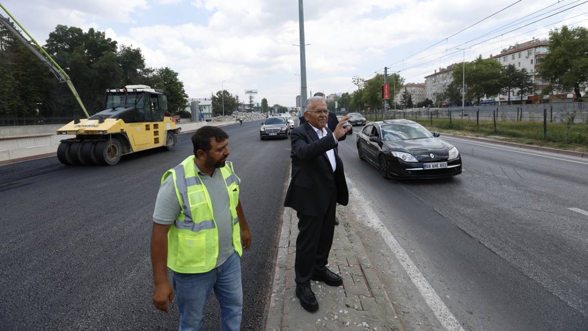 DSİ - YENİ SANAYİ KATLI KAVŞAĞI'NDA SONA YAKLAŞILDI