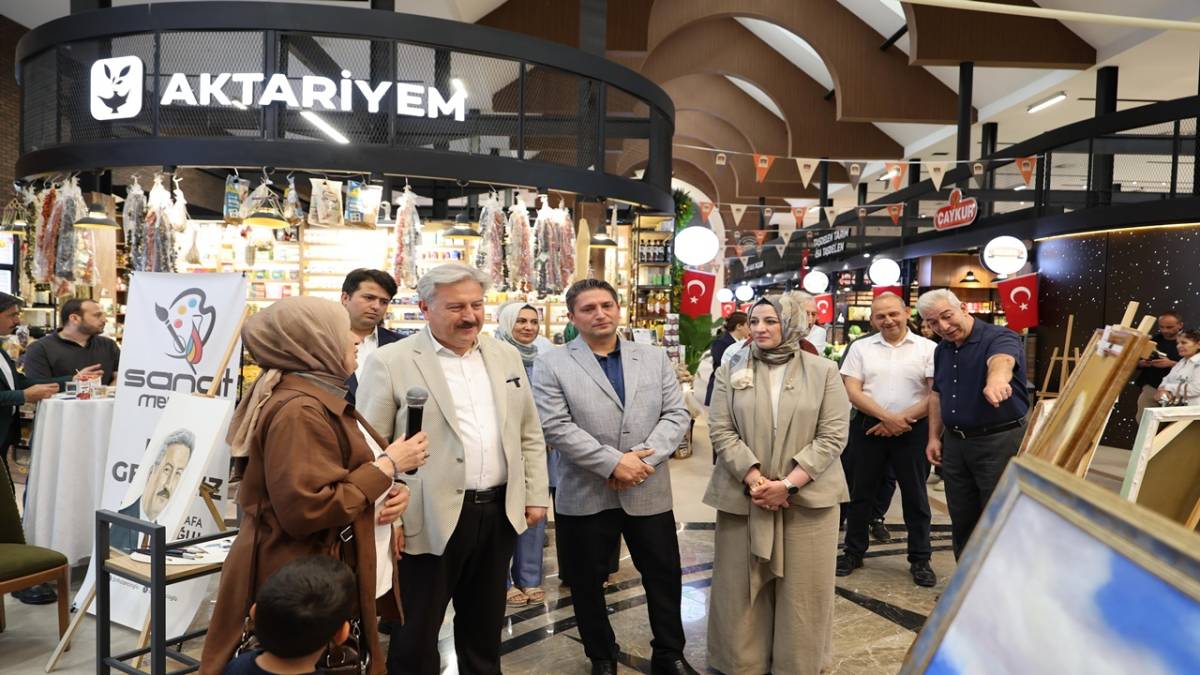 ÇARŞI MELİKGAZİ’DE SANAT DOLU BİR GÜN