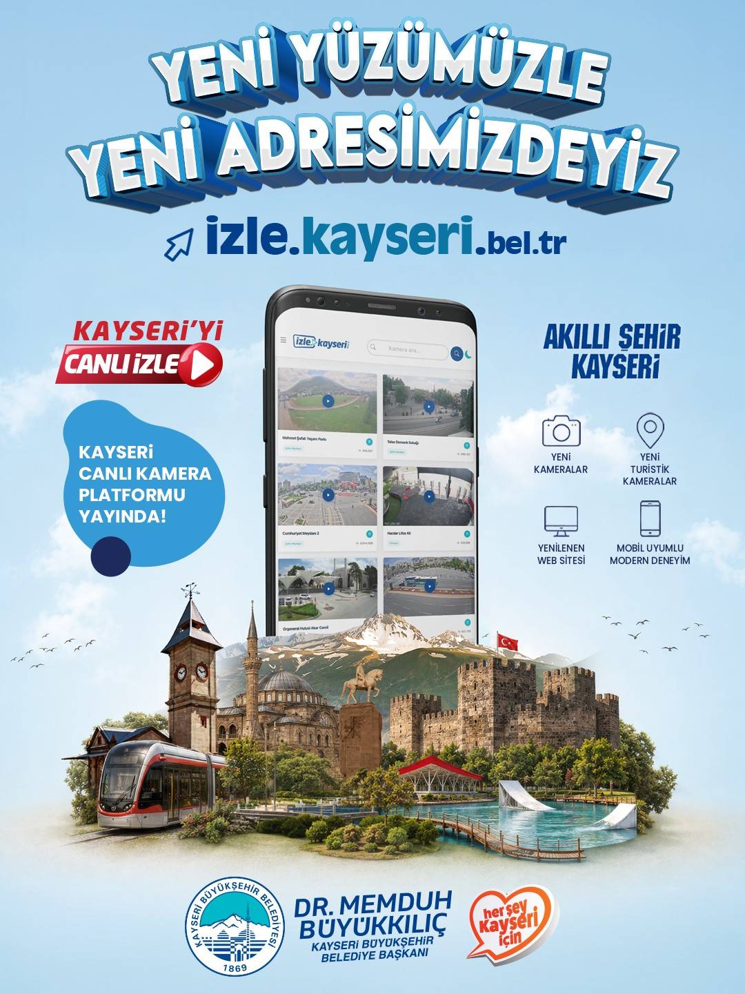 BÜYÜKKILIÇ’TAN DİJİTAL KAYSERİ VİZYONUNDA YENİ ADIM