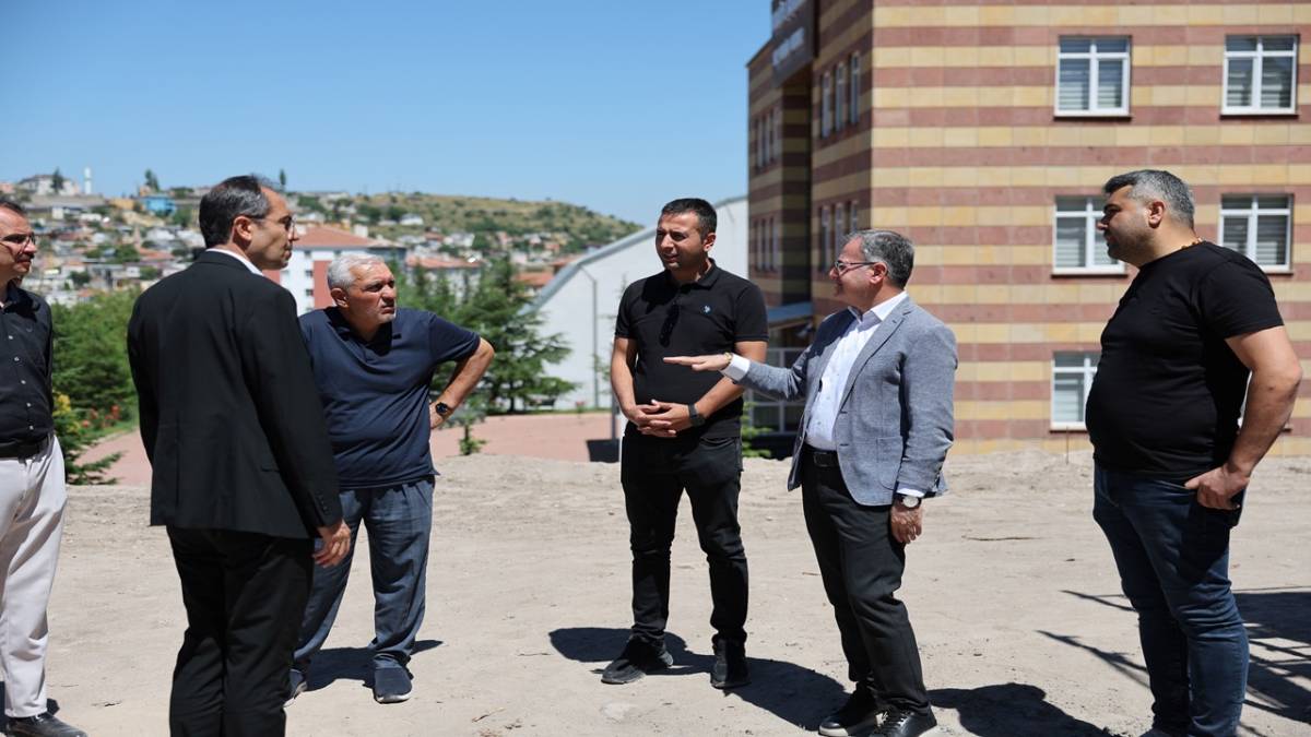 ÖZDOĞAN'DAN 112 ACİL SAĞLIK MERKEZİ İNŞAATINA YAKIN TAKİP