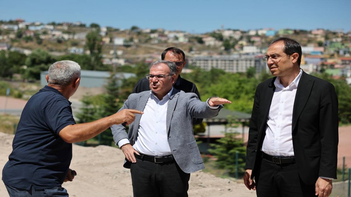 ÖZDOĞAN'DAN 112 ACİL SAĞLIK MERKEZİ İNŞAATINA YAKIN TAKİP