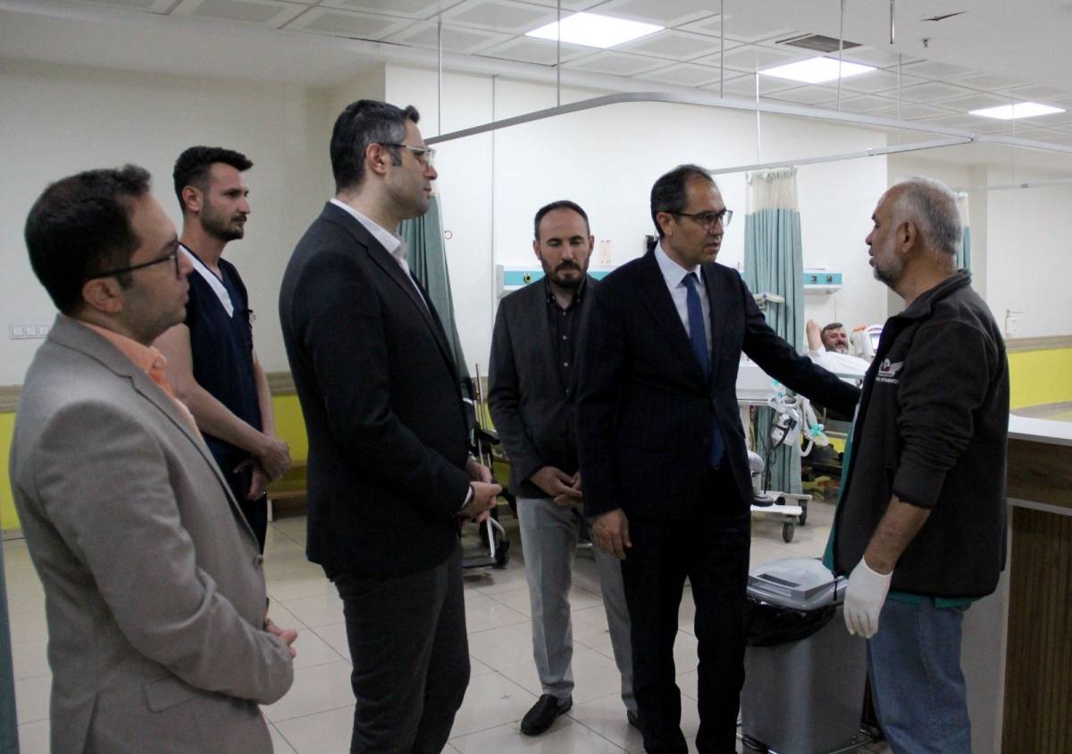 ERŞAN’DAN KAYSERİ DEVLET HASTANESİ’NDE İNCELEME