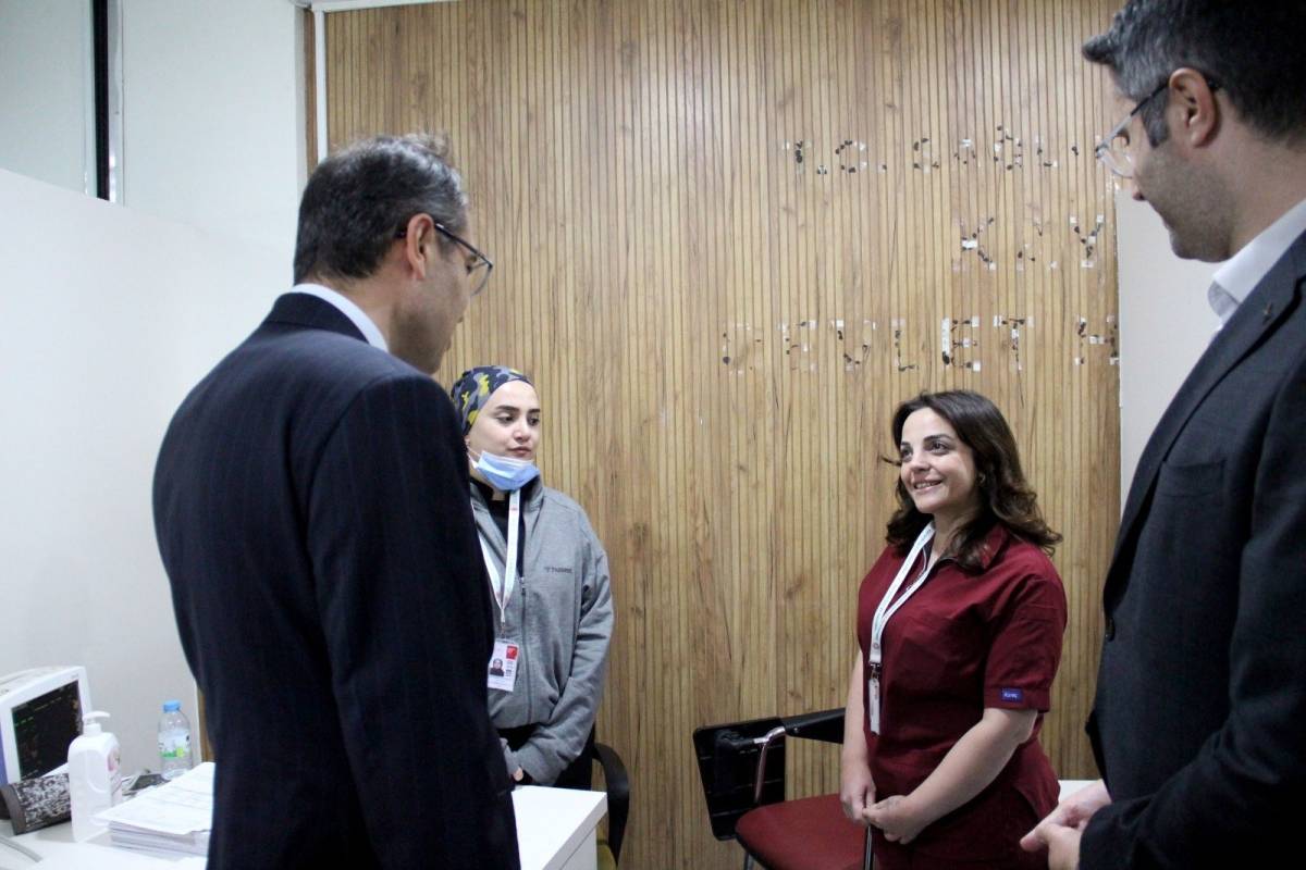 ERŞAN’DAN KAYSERİ DEVLET HASTANESİ’NDE İNCELEME