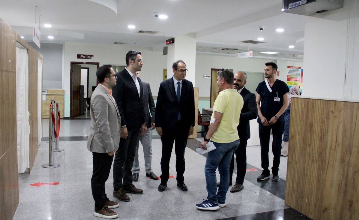 ERŞAN’DAN KAYSERİ DEVLET HASTANESİ’NDE İNCELEME