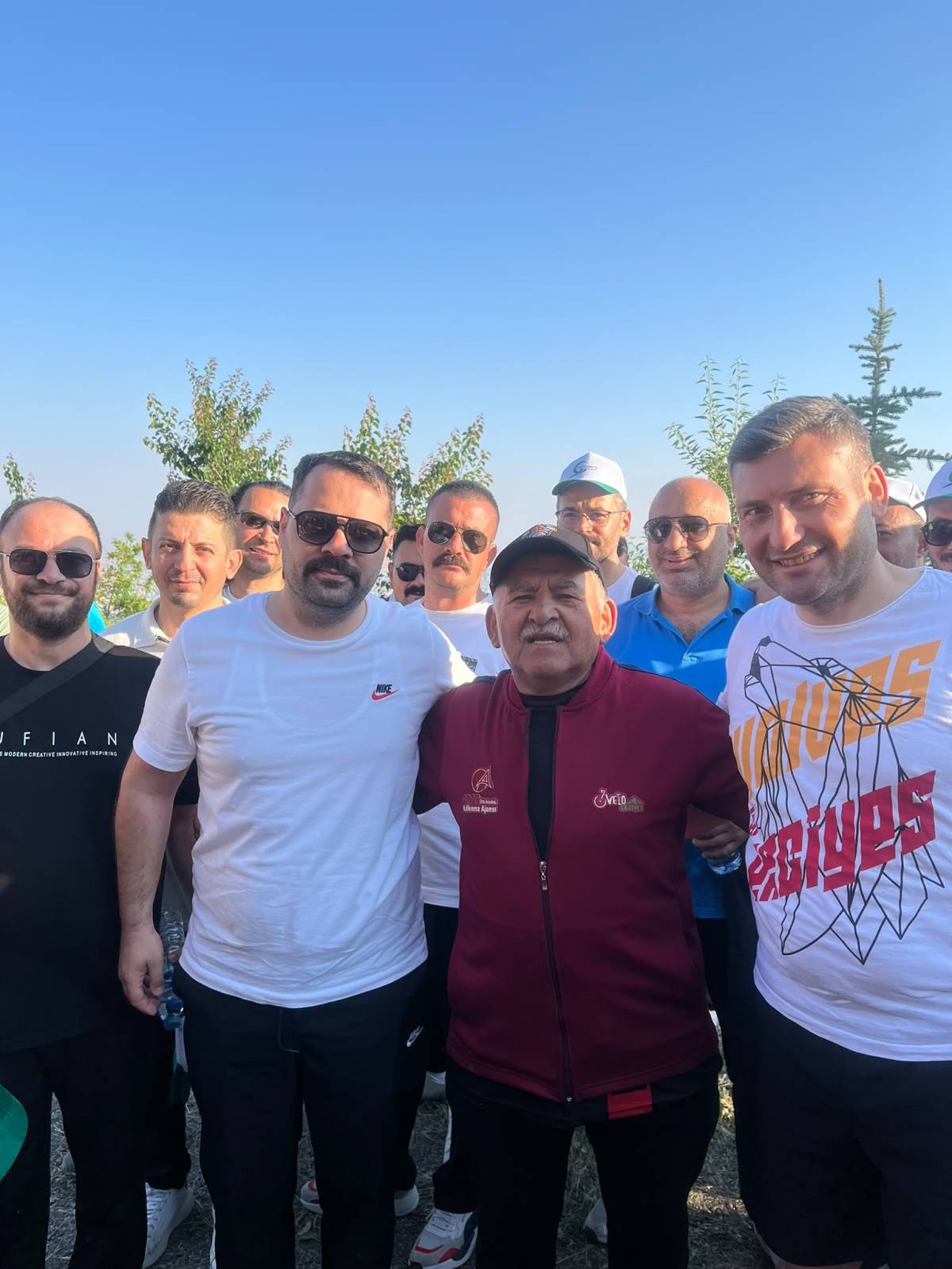 BÜYÜKKILIÇ, OTOBÜS İŞLETME MÜDÜRLÜĞÜ PERSONELİYLE YÜRÜYÜŞ YAPTI