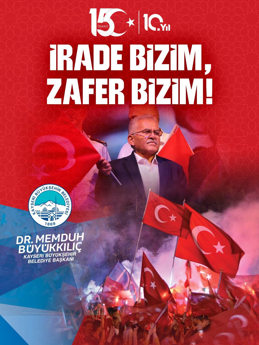 BÜYÜKKILIÇ: “15 TEMMUZ MİLLETİMİZİN ORTAK HAFIZASIDIR”