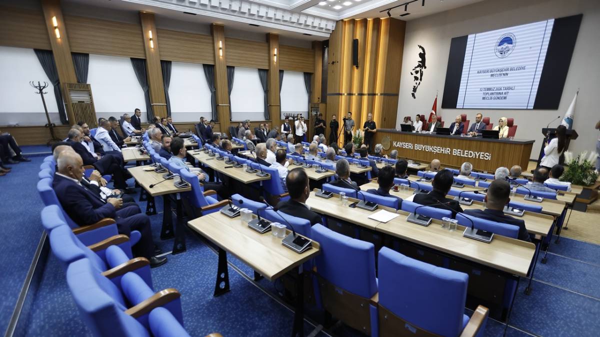 KAYSERİ BÜYÜKŞEHİR MECLİSİ'NDE ÖNEMLİ KARARLAR ALINDI