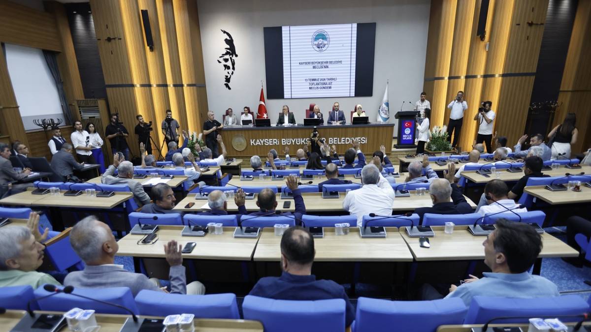 KAYSERİ BÜYÜKŞEHİR MECLİSİ'NDE ÖNEMLİ KARARLAR ALINDI