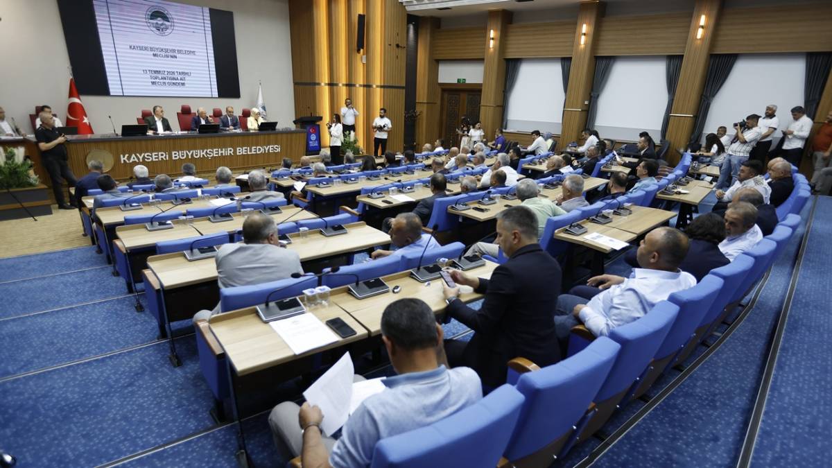 KAYSERİ BÜYÜKŞEHİR MECLİSİ'NDE ÖNEMLİ KARARLAR ALINDI