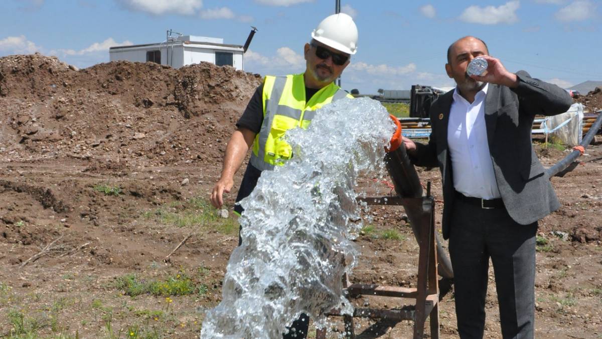 KASKİ’DEN TALAS MENGÜCEK’E YENİ SU KAYNAĞI