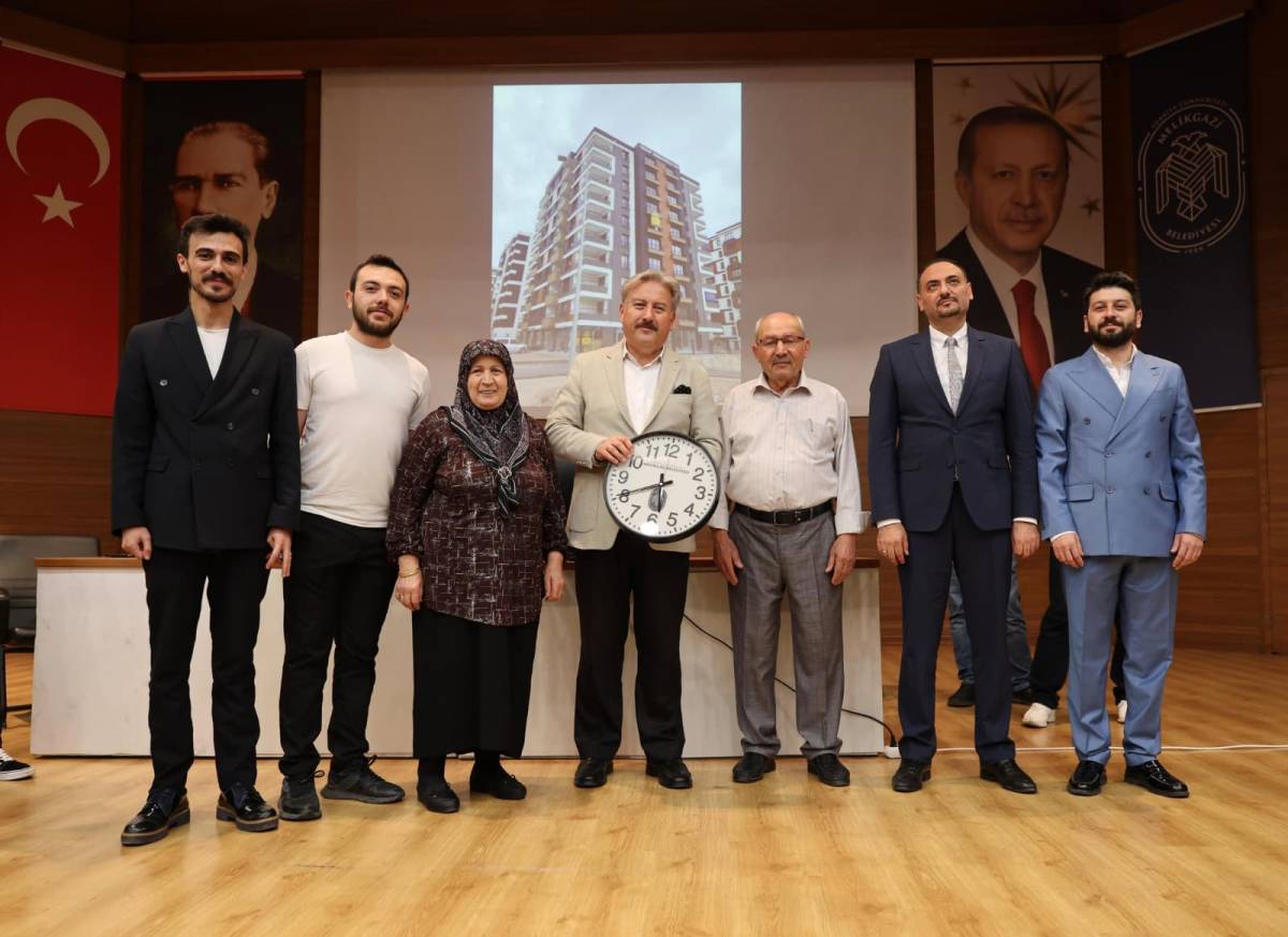 BATTALGAZİ’DEKİ HAK SAHİPLERİ YENİ EVLERİNE KAVUŞTU