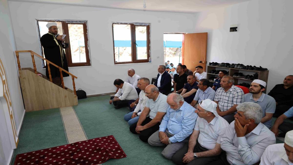 BÜYÜKPINAR MESİRE ALANI CENNET MESCİDİ İBADETE AÇILDI